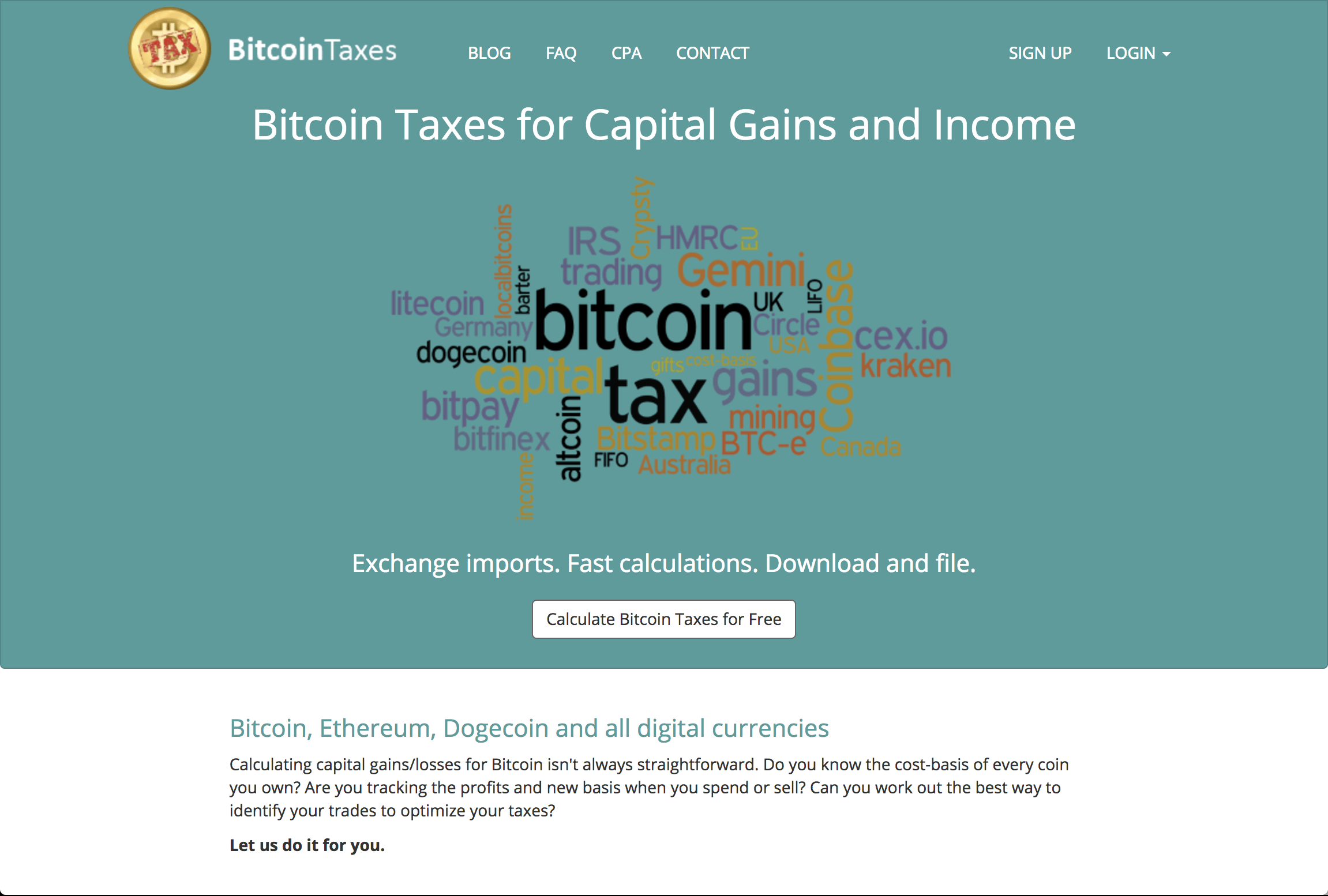 bitcoin tax fifo