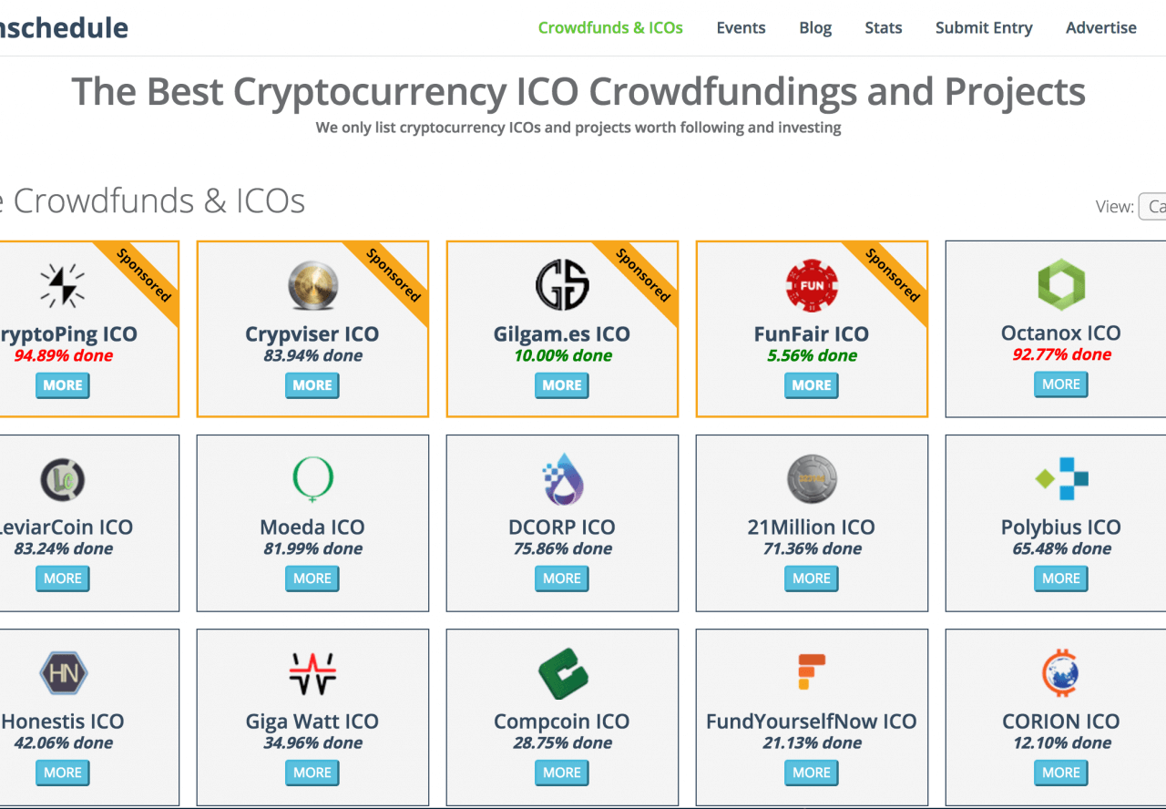 CoinSchedule - Cryptominded