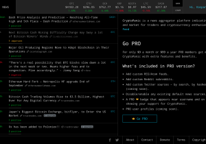 cryptocurrency news sites