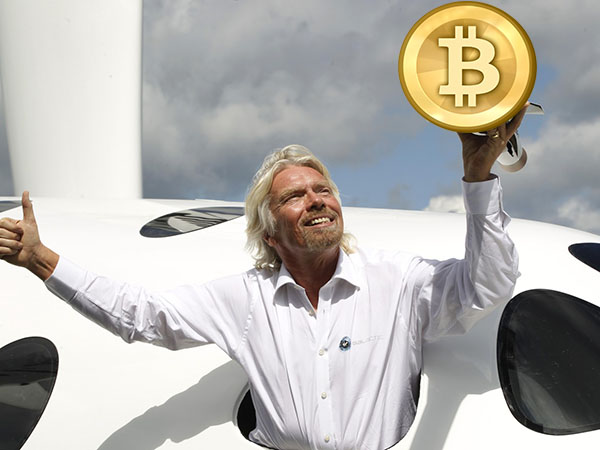 Richard Branson investește bitcoin