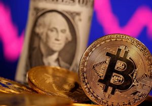 Bitcoin vecht om boven $41.000 te blijven